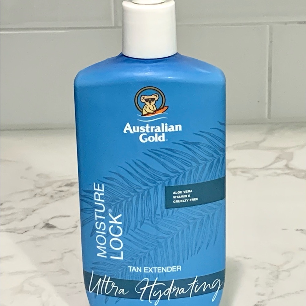 Australian Gold Moisture Lock Tan Extender w/ Aloe & Vitamin E 16 FL Oz